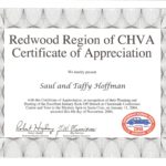 2004 Hoffman Certificate