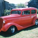 Frank & Kathy Zanger  ‘34 Chev Master Retrorod