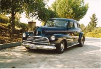 Remo & Judy Buti ‘46 Chev 4Dr RestoRod