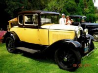 June Ferreira '30 Model A Ford
